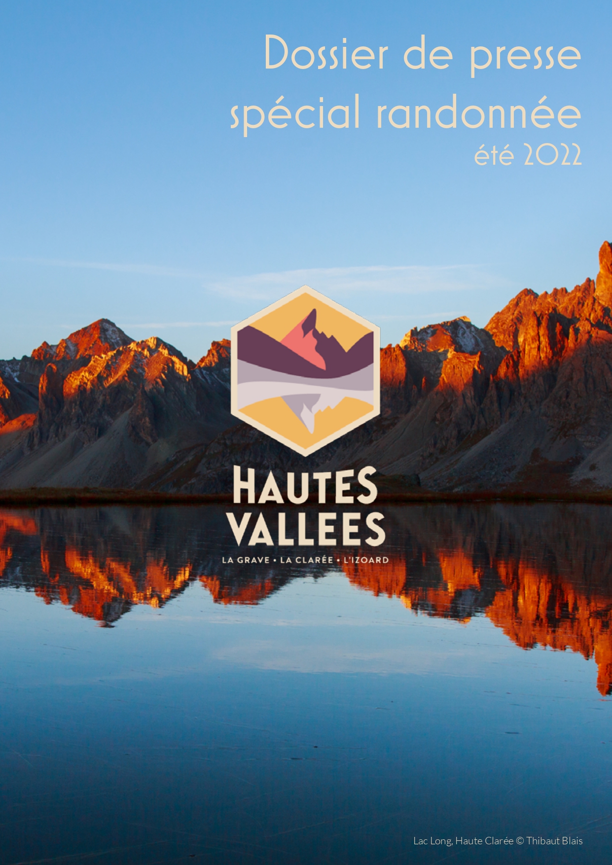 dossier de presse spécial rando Hautes Vallées