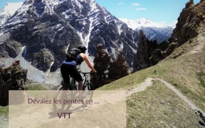 VTT Izoard descente Hautes-Alpes