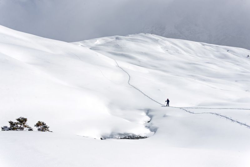 Cervieres hiver Izoard Hautes-Alpes