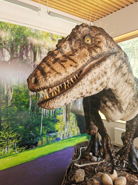 Dinosaure Maison de la Géologie Izoard